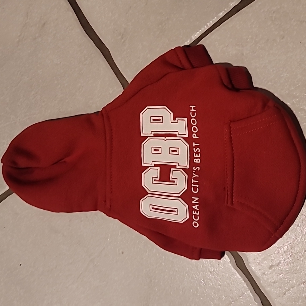 Cute Doggy Sweatshirt Size Small Red and White NWOT 😍 - Picture 7 of 7